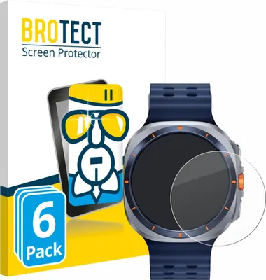 Produktbild von 6x BROTECT Schutzglas für Samsung Galaxy Watch Ultra 2025 (47 mm) Schutzfolie Panzer Folie Glas Display Schutz klar