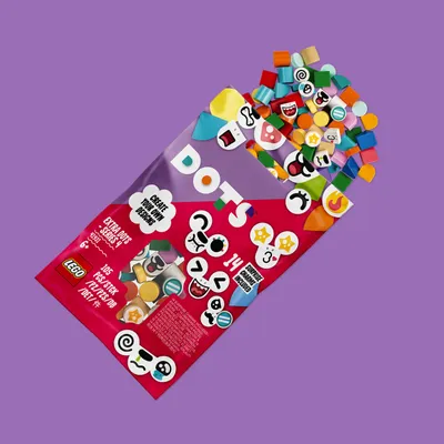 Obrázok produktu pre LEGO DOTS doplnky – 4. séria, Stavebnica, 6 rok / roky, Plast, 105 kusov, 20 g