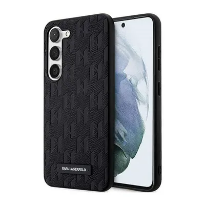 Obrázek produktu pro Karl Lagerfeld Saffiano Monogram Metal Logo - pouzdro pro Samsung Galaxy S23+ (černé)