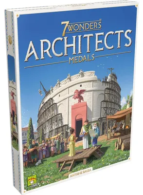 Obrázok produktu pre Asmodee 7 Wonders Architects - Medals, board game (expansion) - Asmodee RPOD0040 - (Hračky / Stolové hry)