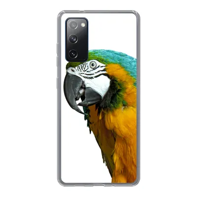 Produktbild von MuchoWow® Handyhülle Schutzhülle Hülle für Samsung Galaxy S20 FE Papagei - Vogel - Federn - Porträt Silikon Softcase Handy Hülle - Abdeckung