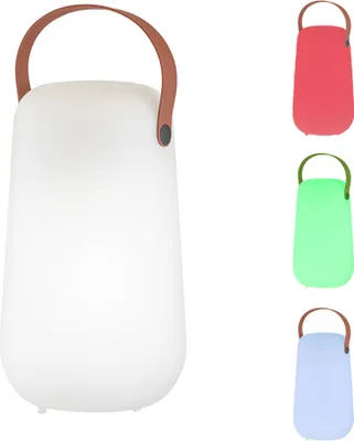 Produktbild von RGB LED Tischleuchte, Außenlampe, Fernbedienung, IP44