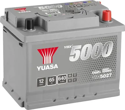Produktbild von Yuasa SMF YBX5027 Autobatterie 12 V 62 Ah