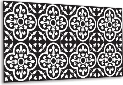 Produktbild von Fliesen Vinyl Selbstklebend Spritzschutz Aufkleber für die Küche, Orientalischer Stil - 100 cm x 50 cm