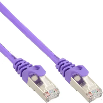 Zdjęcie produktu dla InLine 72575P, 7,5 m, Cat5e, SF/UTP (S-FTP), Fioletowy