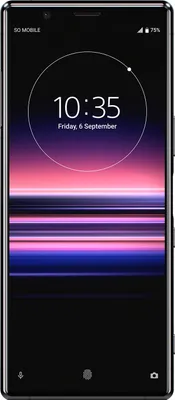 Produktbild von Sony Xperia 5 schwarz 128GB 4G