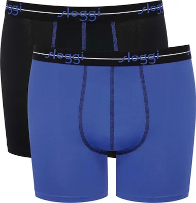 Produktbild von sloggi Herren Retro Pants 2-Pack Start Short - MULTIPLE COLOURS 5 - Größe 5