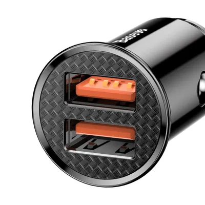 Produktbild von Baseus Circular Plastic, Draußen, Zigarettenanzünder, 20 V, 5 A, Schwarz