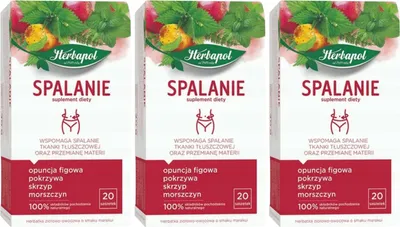 Produktbild von Herbapol Stoffwechsel Tee 60 Teebeutel - Kräutertee Komplex für Fettverbrennung