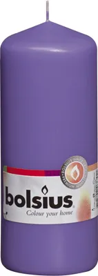 Obrázek produktu pro bolsius 103614600154 Svíčka ve tvaru sloupku - ultrafialová, 150 x 60 mm
