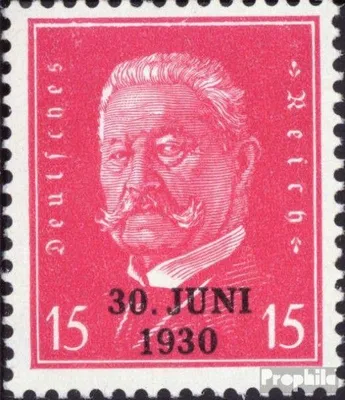 Produktbild von Briefmarken Deutsches Reich 1930 Mi 445 postfrisch Rheinlandbefreiung