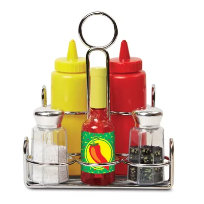 Produktbild von Melissa & Doug Let's Play House! Condiment Set, Küche und Essen, Spielset, 3 Jahr(e), Kind, Junge/Mädchen, Mehrfarben