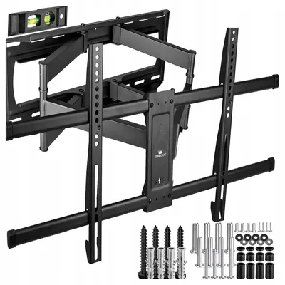 Produktbild von King Mount TV Wandhalterung KG-1039 | 42" - 100" | Vesa 200x150 - 600x600 | 75 kg | Schwarz