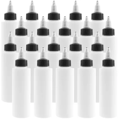 Produktbild von 20-teiliges Set Kunststoff-Kn squeeze-Flaschen 120ML - Leere Spritzdüse für verschiedene Anwendungen
