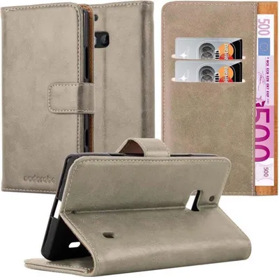Produktbild von Cadorabo Hülle für Nokia Lumia 929 / 930 Schutzhülle in Braun Handyhülle Book Tasche Case Etui Luxury