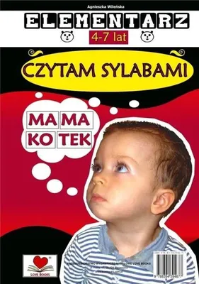 Zdjęcie produktu dla Elementarz 4-7 lat. Czytam sylabami - praca zbiorowa