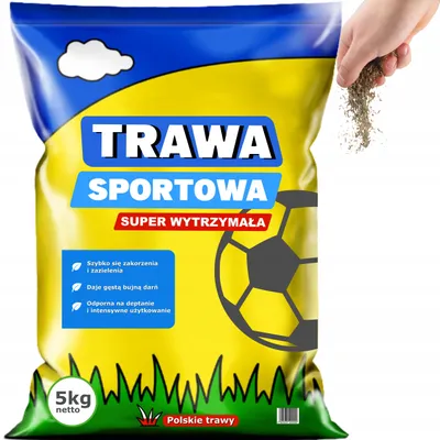 Produktbild von Sport-Rasenmischung 5 kg – strapazierfähiger, pflegeleichter & tierfreundlicher Rasensamen