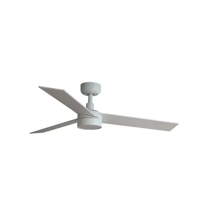 Zdjęcie produktu dla Energooszczędny wentylator sufitowy z oświetleniem LED i pilotem zdalnego sterowania Rudder S White 106 cm