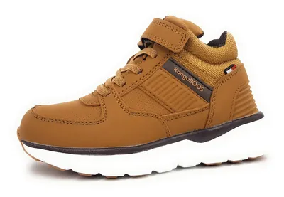 Produktbild von KangaRoos  Kinderschuhe Jungen Stiefel Klett Stiefel Braun Freizeit, Schuhgröße:28 EU