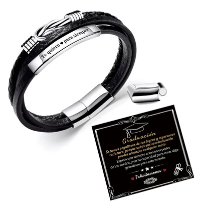 Productafbeelding van Solidchoice - Heren Armband als Cadeau voor Mannen en Jongens