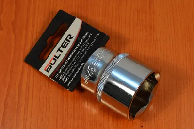 Produktbild von Stecknuss Steckschlüssel Einsätze Nüsse kurz Nuss 6 kant 1/2"-32mm