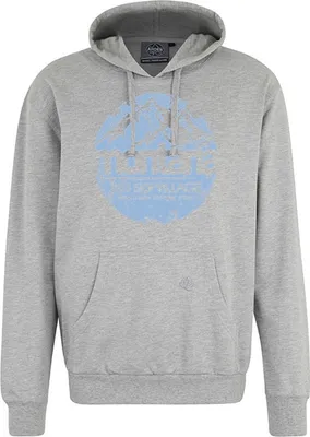 Produktbild von Übergrößen Hoddie AHORN SPORTSWEAR Sky Village Eisblau Graumeliert 6XL