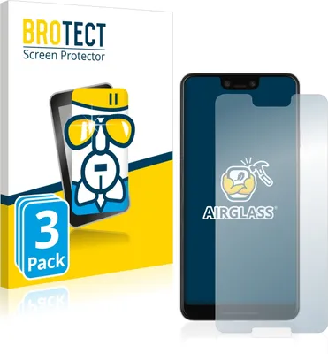 Produktbild von 3x BROTECT Schutzglas für Google Pixel 3 XL Schutzfolie Panzer Folie Glas Display Schutz klar