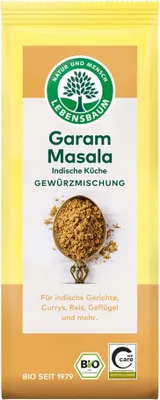 Produktbild von Garam Masala Indische Küche 40g von Lebensbaum