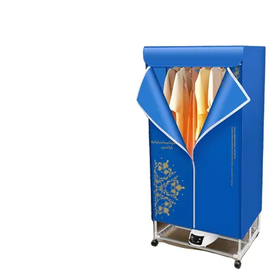 Obrázek produktu pro Přenosná elektrická sušička, ovládání na dálku, dvouvrstvá kapacita, účinný topný výkon ,