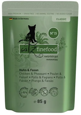 Immagine prodotto di Catz finefood No. 15 Huhn & Fasan 85gx16