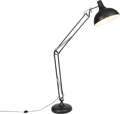 Produktbild von Smarte Stehlampe Schwarz Verstellbar inkl Wifi A60 Hobby