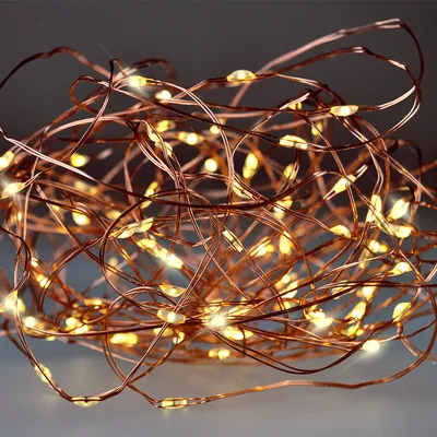 Zdjęcie produktu dla Solight LED Łańcuch świąteczny nano miedziany 10m, ciepły biały 1V54-WW