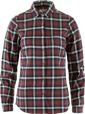 Produktbild von Fjällräven Övik Flannel Shirt W Port-Breeze Blue S