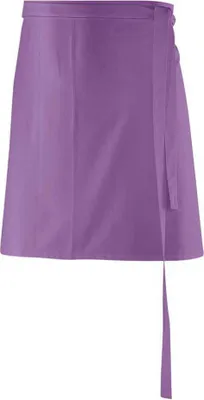 Produktbild von Vorbinder, Schürze, ohne Tasche, B 80 x L 45 cm : 65% Polyester 35%Baumwolle 220 g/m² : purple