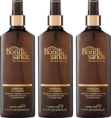Zdjęcie produktu dla Bondi Sands Liquid Gold Olejek Samoopalający x3szt