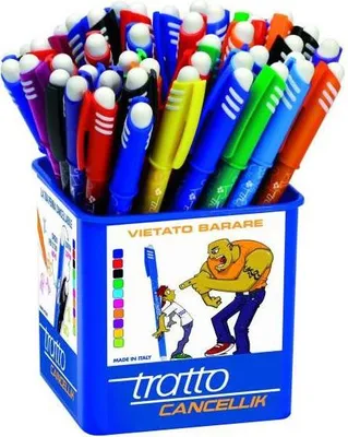 Produktbild von Tratto 826500, Schwarz, Blau, Grün, Rot, 50 Stück(e)