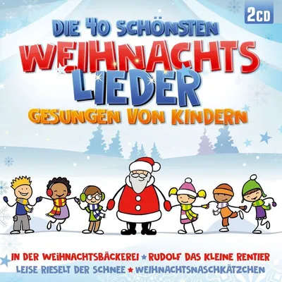 Produktbild von Die 40 schönsten Weihn.lieder gesungen v.Kindern