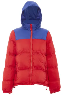 Produktbild von Jika damen wattierte steppjacke - rot kobalt, XXL