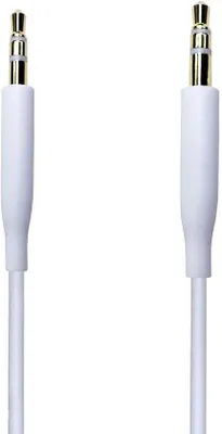 Image de Adaptateur de câble 3,5 mm vers 2,5 mm pour casque - Compatible avec les modèles QC35/QC35 II - Câble stéréo de 10 cm