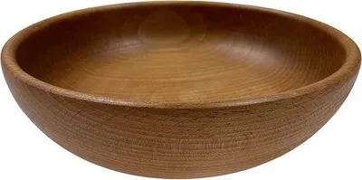 Image de Bol rustique en bois de 20 cm pour fruits et collations