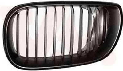 Produktbild von VAN WEZEL 0649513 Kühlergrill Frontgrill für BMW 3 Limousine (E46) Links Schwarz