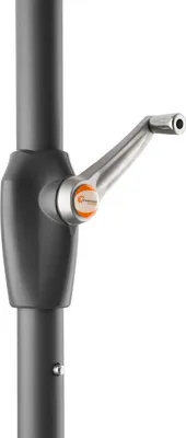 Produktbild von Sonnenschirm Orlando 270/8 rund, Ø ca. 270 cm, Farbe:silbergrau