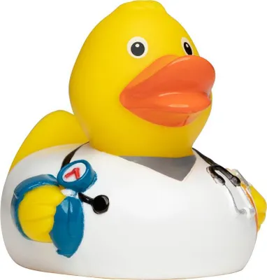 Produktbild von Pflegekraft – Quietscheente - Badeente - ca. 8 cm gross