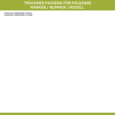 Produktbild von Laufrolle Electrolux 807787702/8 Rad für Trommel Trockner