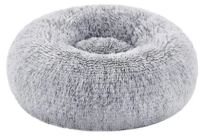 Obrázok produktu pre Mäkká psia posteľ – umývateľná podložka pre psa – odtieň sivej farby – 40 x 15 cm