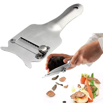 Produktbild von Verstellbarer Käsehobel aus Edelstahl, multifunktionales Gemüsehobel