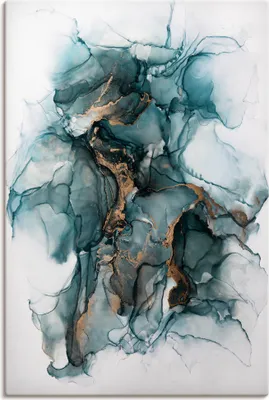 Produktbild von ARTland Leinwandbild Samurai Größe: 40x60 cm