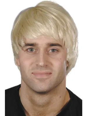 Produktbild von Blonde Kurzhaarperücke Perücke Kurzhaar Blond Herrenperücke kurz