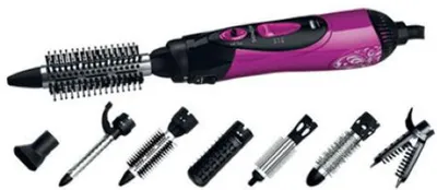 Produktbild von Sencor SHS 7551VT, Heißluftbürste, Schwarz, Pink, Hängeschlaufe, 1000 W, 2 cm