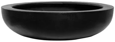 Productafbeelding van Keramische plantenpot, bloempot - Monique Schwarz, diameter 34 cm, hoogte 10 cm